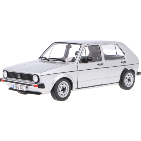 Solido Volkswagen Golf L silber 1:18 Auto