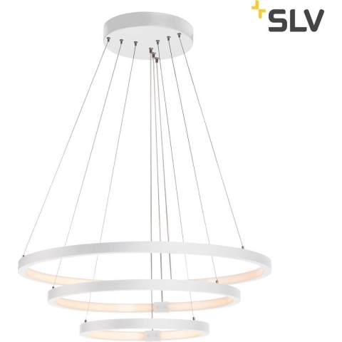 SLV ONE TRIPLE 1002914 Hanglamp LED 65 W Wit