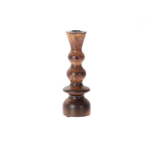 Kandelaar hout H20cm