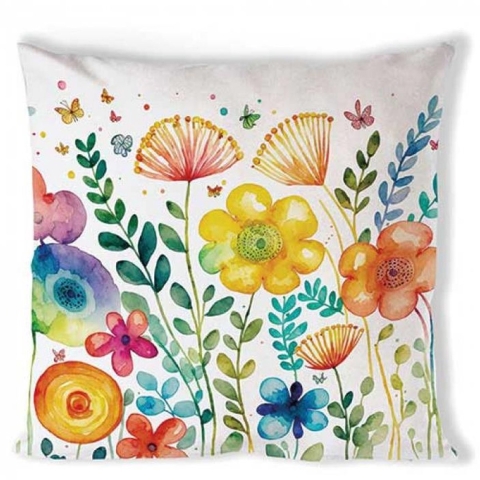 Ambiente Kussenhoes Vibrant spring white