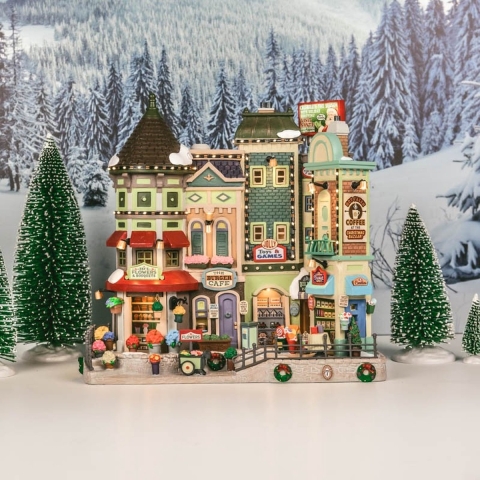Jingle Bell Bazaar 18x32x30 cm Kersthuisje - Lemax