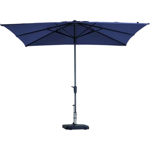 Stokparasol Syros 280 x 280 cm safier blue zonwering - Madison