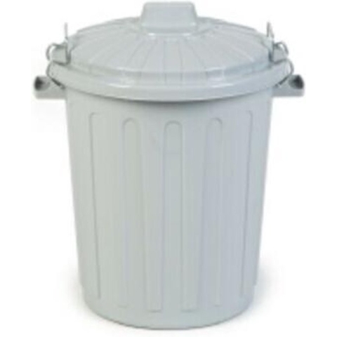 Curver Voederton met Deksel Lichtgrijs 23 liter