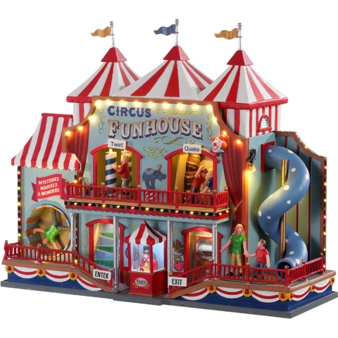 Circus funhouse, with 4.5v adaptor - Lemax