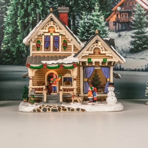 Christmas Eve At Grandma's 19x26x27 cm Kersthuisje - Lemax
