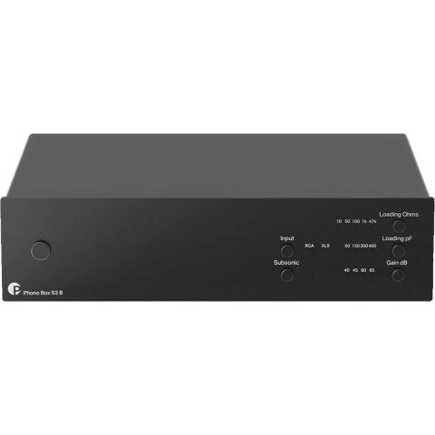 Pro-Ject Phono Box S3 B phono voorversterker zwart