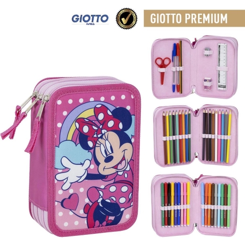 Disney Minnie Mouse Etui Tekenen Knutselen Meisjes - 44 Stuks