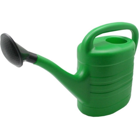 Green Arrow Kunststof Gieter met Broes 10 Liter Groen