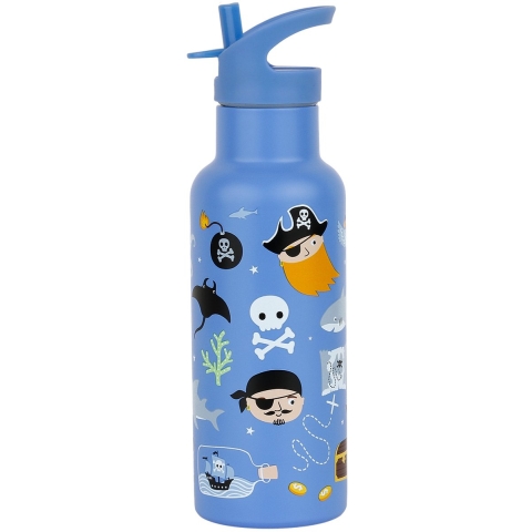 A Little Lovely Company Drinkfles - Roestvrij Staal - 500ml - A Little Lovely Company - OneSize - Drinkfles