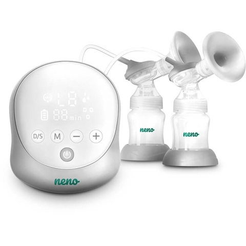 Neno Borstkolven - Elektrische Dove Double - Wit - Neno - OneSize - Borstkolf