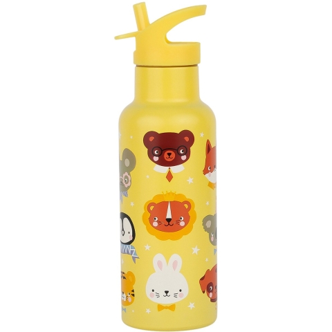 A Little Lovely Company Drinkfles - Roestvrij Staal - 500ml - A Little Lovely Company - OneSize - Drinkfles
