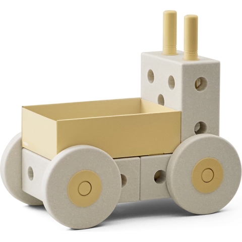 MODU Loopwagen 3-in-1 - Waar Grey/Honey Yellow - MODU - OneSize - Loopwagen