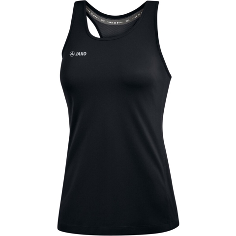 JAKO 6075D Tanktop Run 2.0 Dames - Zwart - 40