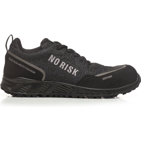 No Risk Black Panther Pro 1247.50 S3 | Zwart | Maat 37 - 5607421117376