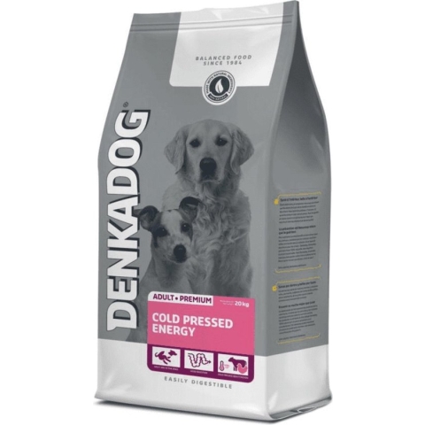 Denkadog Cold Pressed Energy - Hondenvoer - Rund 20 kg