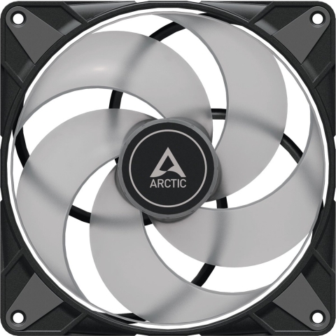 Arctic P14 PC-ventilator Zwart (b x h x d) 140 x 27 x 140 mm Incl. LED-verlichting
