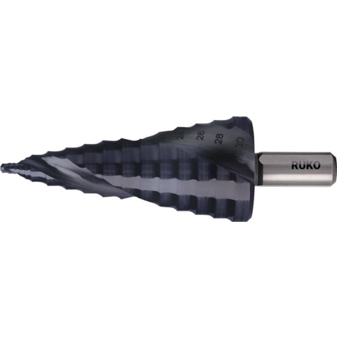 RUKO 101652P Getrapte boor 1 stuks 8 - 30 mm HSS Gezamenlijke lengte 94.5 mm 1 stuk(s)