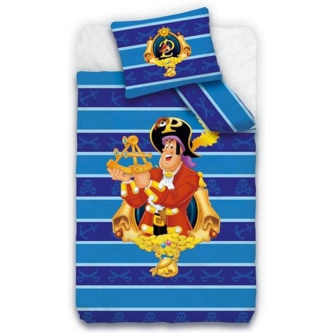 Piet Piraat dekbedovertrek, 140 x 200 cm