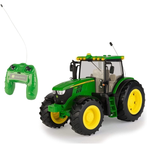 John Deere 6190R radiografisch bestuurbaar model Tractor Elektromotor 1:16