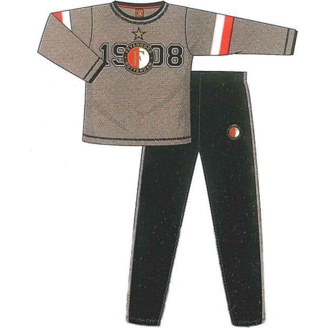 pyjama logo 1908 W-14 kids grijs, maat 116