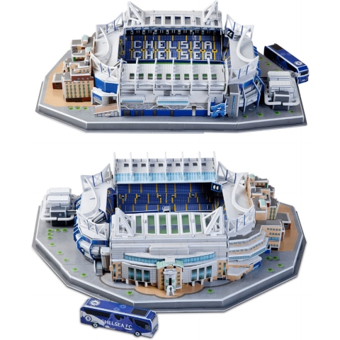 Chelsea FC Stamford Bridge 3D puzzel, 171 stukjes