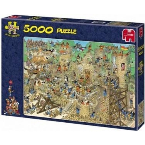 Jan van Haasteren: De Middeleeuwen puzzel, 5000 stukjes