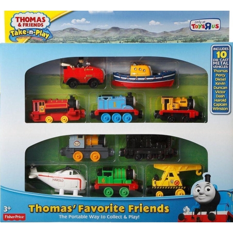 Thom Die-cast vehicle thomas: 10-pack