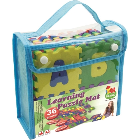 Playlab foam puzzel mat, 36 stukjes