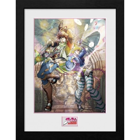 Jojo's Bizarre Adventure: Joseph and Caesar 30 x 40 cm Collector Print Poster