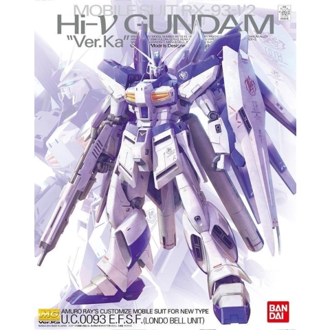 Gundam: Master Grade - RX-93-ν2 Hi-ν Gundam Ver. 1:100 Model Kit Modelbouw