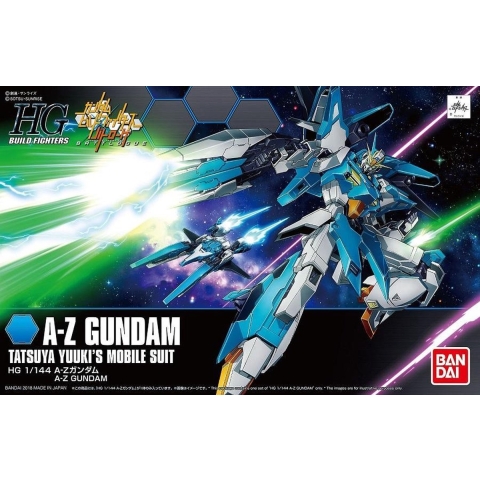 Gundam: High Grade - A-Z Gundam 1:144 Model Kit Modelbouw