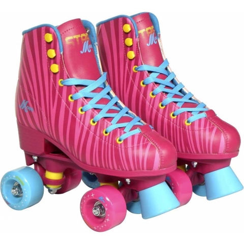 Rolschaatsen quad zebra star 37/38