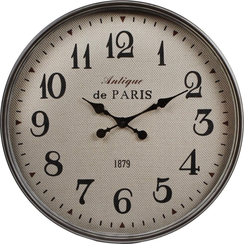 Wandklok textiel, 60cm