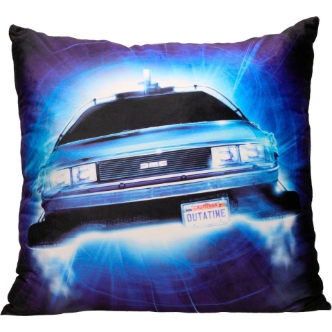 Back to the Future: DeLorean Roads Square Cushion Kussen
