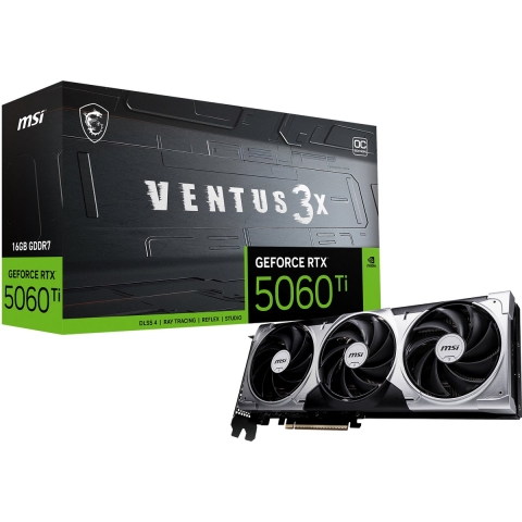 GeForce RTX 5060 Ti 16G VENTUS 3X OC Grafische kaart
