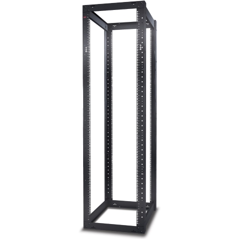 NetShelter AR203A - Open frame rack met 4 stijlen 44U vierkanten openingen