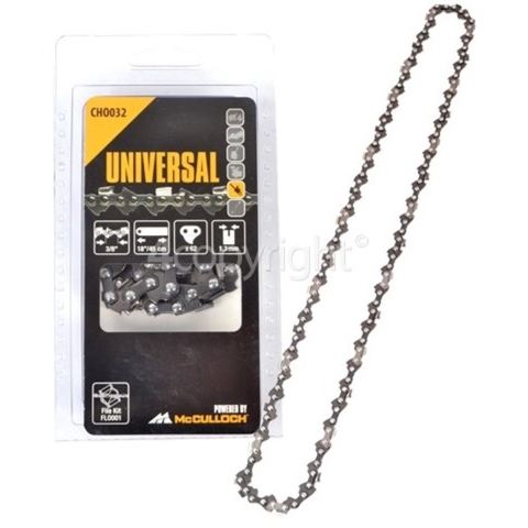 CHO 032 Zaagketting 3/8" Zaagketting