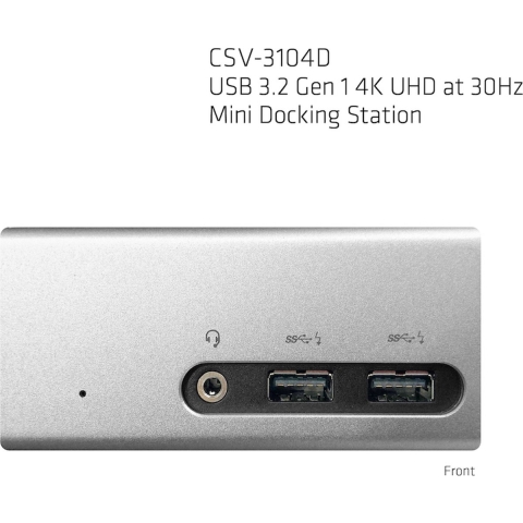 USB 3.2 Gen 1 4K UHD Mini Docking Station Dockingstation