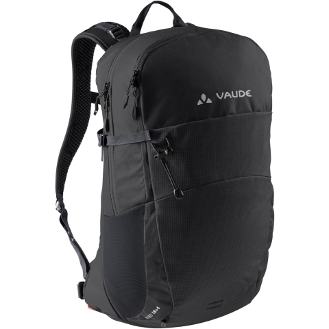 VAUDE Wizard 18+4 Rugzak - black - 1,075 kg - 18+4 L - ErgoShape-schouderbanden voor optimale bewegingsvrijheid - afneembare singelband heupband