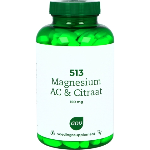 513 Magnesium AC & Citraat (150 mg), 180 tabletten