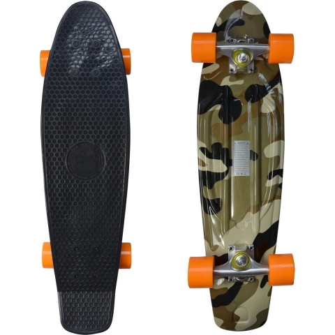 Cool Mini Cruiser Skateboard - Desert Camo, 69 cm