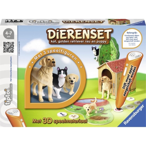 tiptoi speelfiguren - Dierenset Golden Retriever