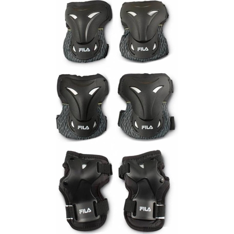 Beschermset Senior - Zwart/Groen, maat L