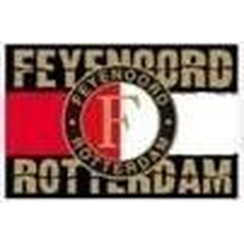 vlag logo rood-wit-zwart, 150 x 220 cm