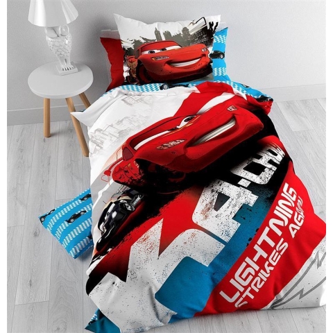 Pixar Cars Ka-Chow dekbedovertrek, 140 x 200 cm