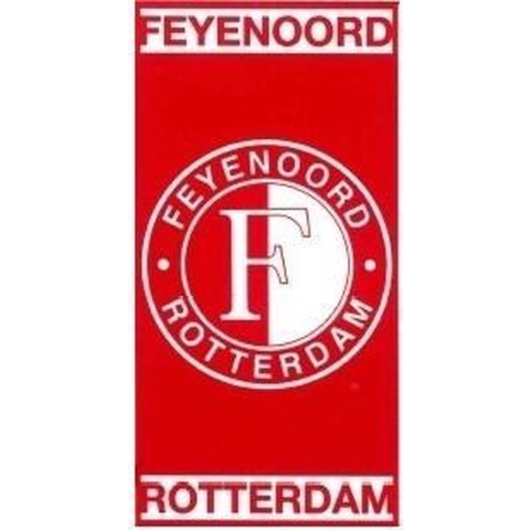 rood/wit badlaken 70 x 140 cm