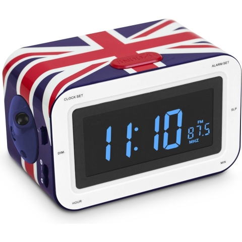 Radio Clock Projection "United Kingdom" Radiowekker