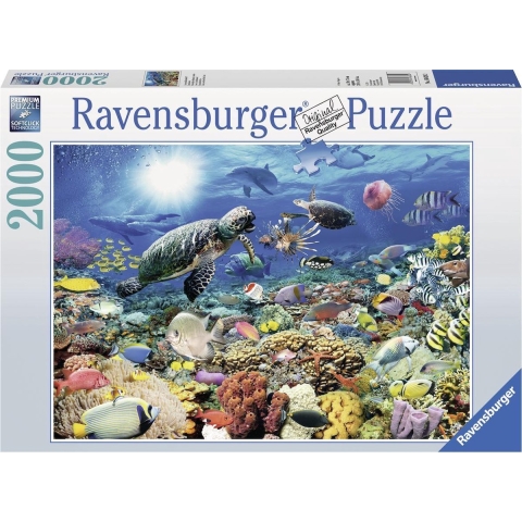 Leven in het koraalrif puzzel, 2000 stukjes