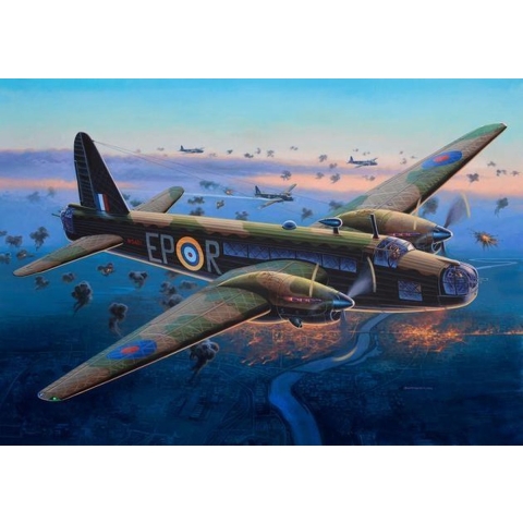 Surf category Vickers Wellington Mk.II Fixed-wing aircraft model Montagekit 1:72