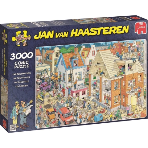 Jan van Haasteren: De bouwplaats puzzel, 3000 stukjes